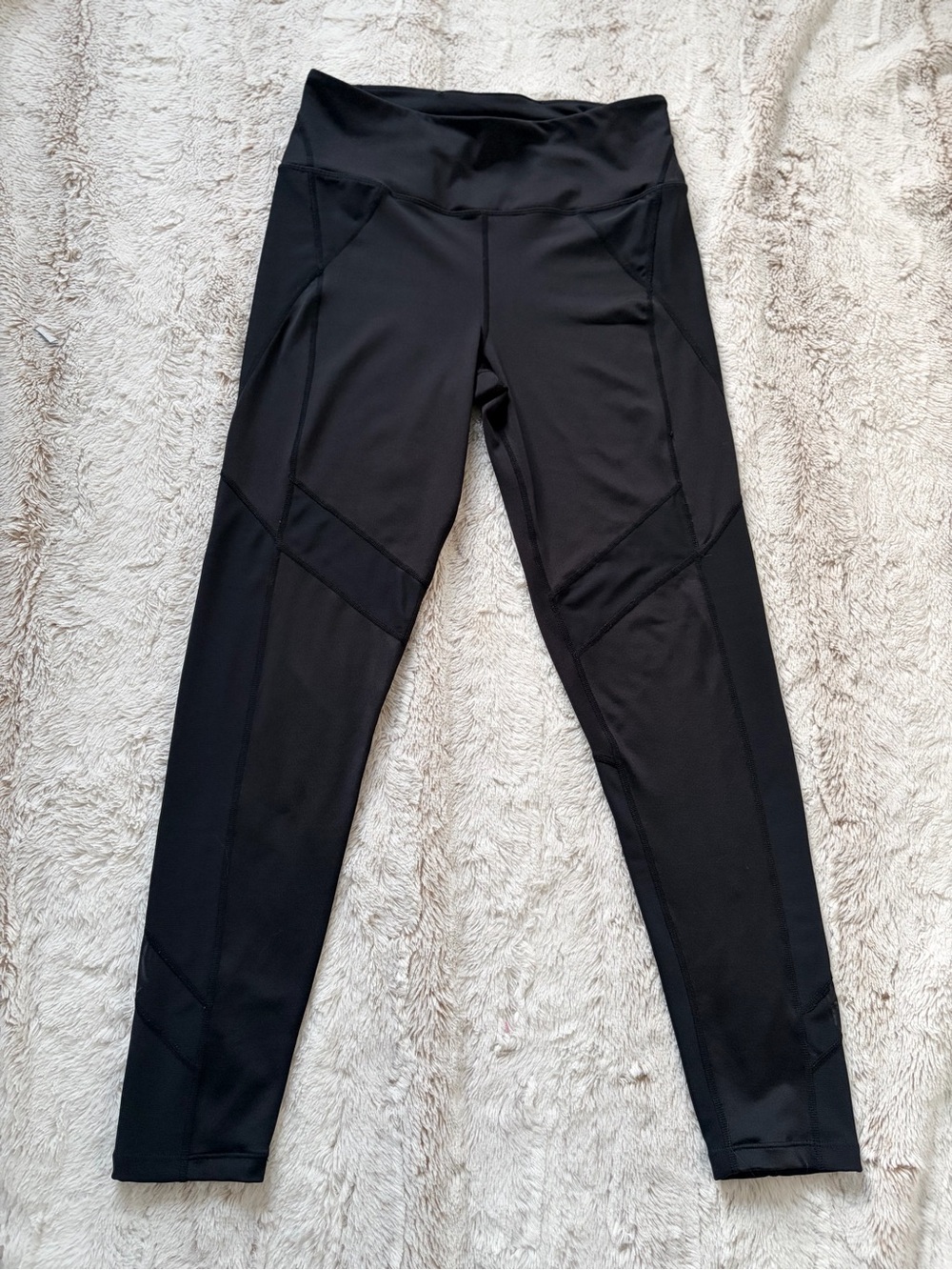 Free People Movement Black High Rise 7/8 Leggings Activewear Yoga Gym Athleisure